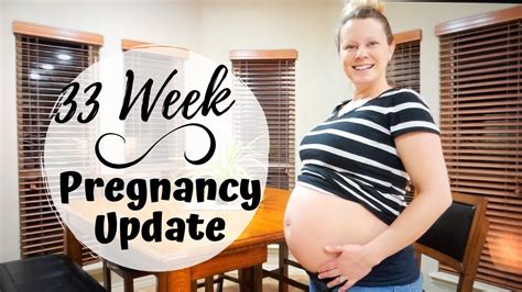 33 Week Pregnancy Update Wakeup Call Bumpdate Youtube