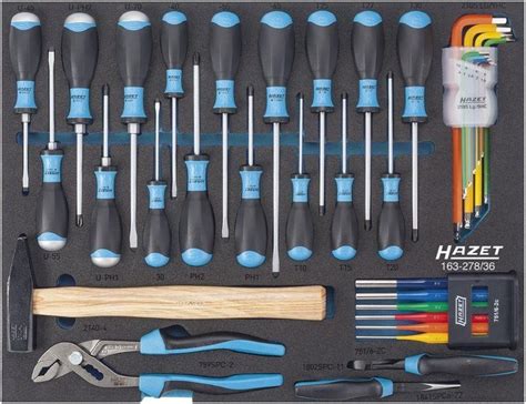 Sell Hazet 163 278 36 Screwdriver Pliers Driftpin Hammer Set In