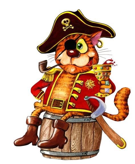 Pirate Cat Stock Illustrations 758 Pirate Cat Stock Illustrations