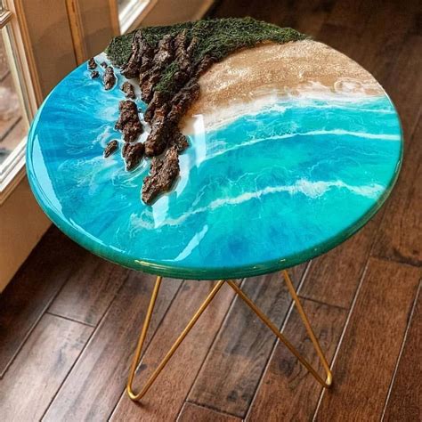 20 Classy Resin Wood Table Ideas For Your Furniture Поделки из