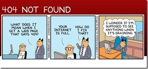 Dilbert 404 Comic Computer Jokes Funny Relatable Memes Fun Comics
