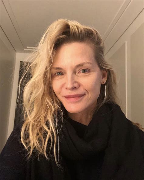 Michelle Pfeiffer Year Old Natural Beauty Shares Makeup Free Selfie
