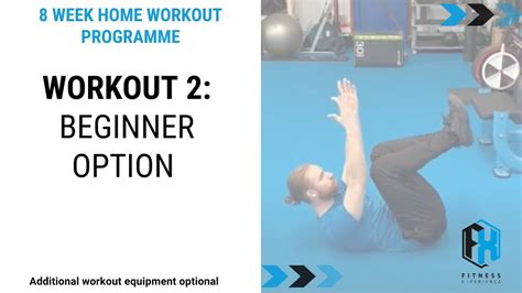Fx 8 Week Home Workout Plan Beginner Option Workout 2 Youtube