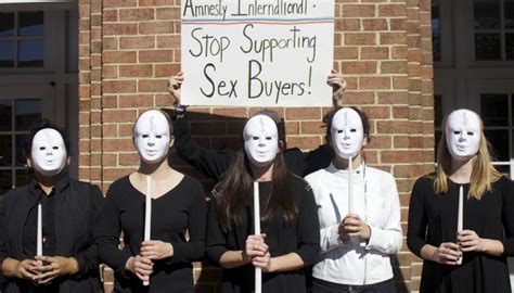Amnesty Intls Effort To Decriminalize Prostitution ‘t To Sex Traffickers