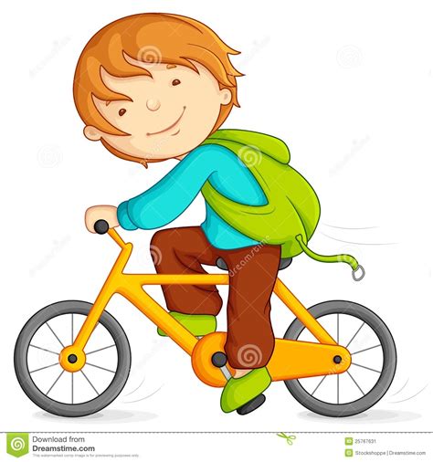 Download 1,200+ royalty free bike clipart vector images. Boy cycling stock vector. Illustration of healthy, action ...