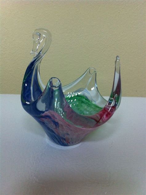Vintage Murano Art Glass Swan Murano Fenton And Other