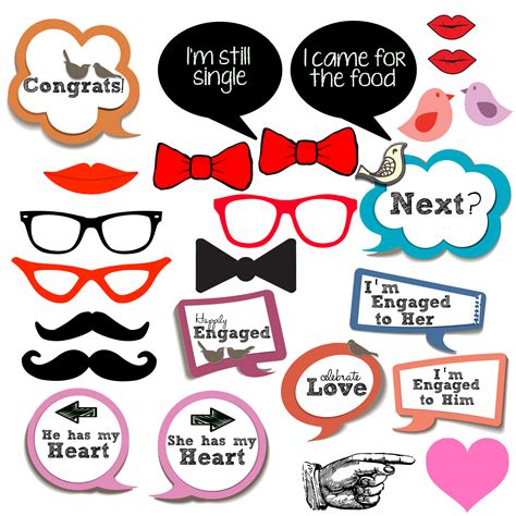 High quality√us stock√fast shipping√top us seller√. shareyourlovewithcards: Photo booth props and alternative ...