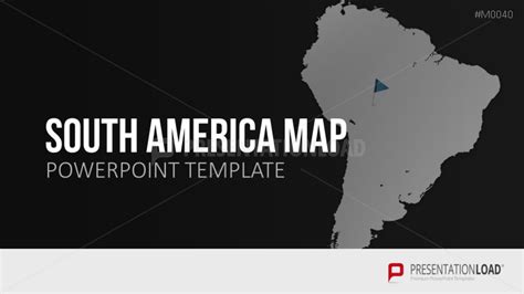 South America Map Templates For Powerpoint Images