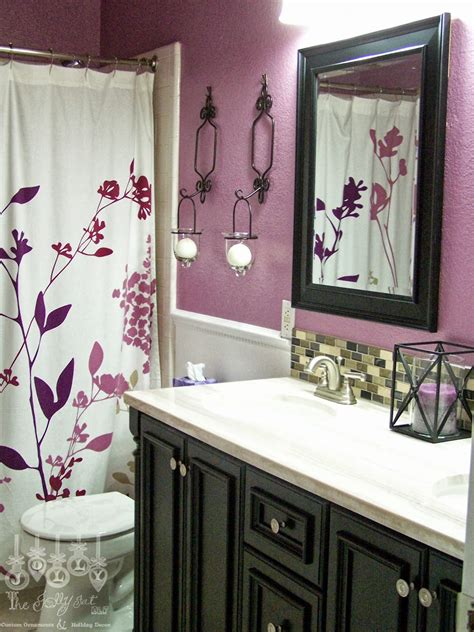 June 2017 archives narrow bathroom ideas can try. guest+bath+4.jpg (1200×1600) | Purple bathroom decor ...