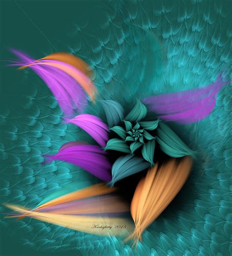 Apo Flower Digital Art By Karla White Fine Art America