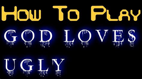How To Play God Loves Ugly Atmosphere Youtube