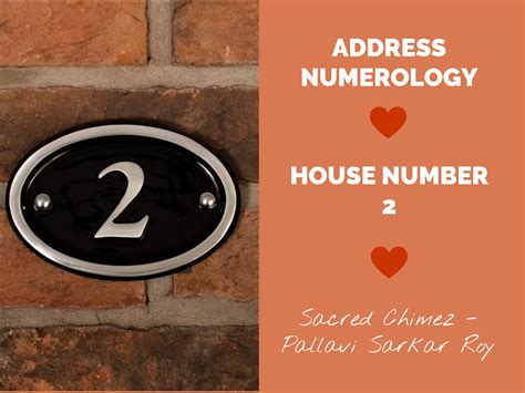 Address Numerology - House Number 2 - Discover the hidden meaning of your House Number. - Sacred ...