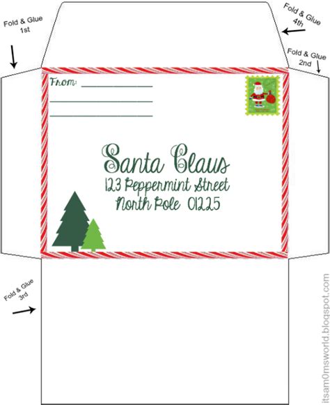 Free santa letter & envelope printable | best friends for frosting. Free Printable Santa Letters And Envelopes