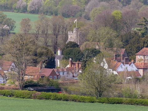 The Pretty Buckinghamshire Village Of Little Missenden In The Chiltern