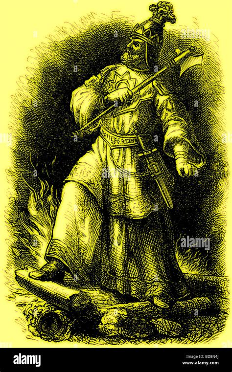 Attila The Scourge Of God Illustration From The Illustrated History Of
