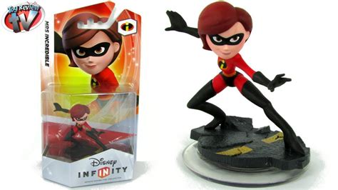 disney infinity incredibles mrs incredible figure toy review youtube