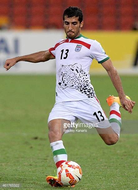 Vahid Amiri Of Iran In Action During The 2015 Asian Cup Match Between