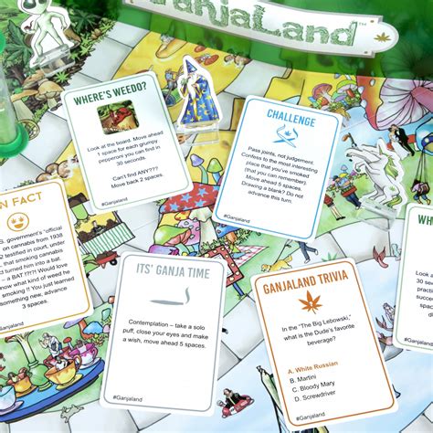 Ganjaland Board Game At Mighty Ape Nz