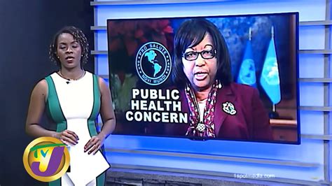 paho concerned about public health tvj news july 7 2020 youtube