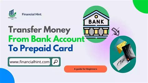 How To Transfer Money From Bank Account To Prepaid Card Online