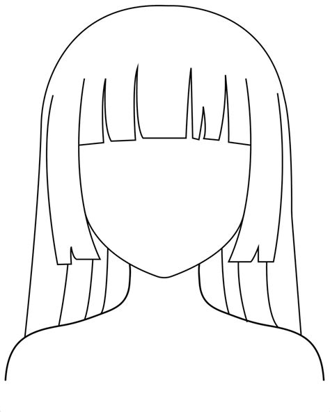 How To Draw A Bangs