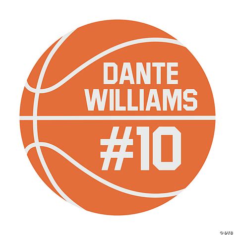 Personalized Basketball Car Magnet Oriental Trading