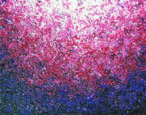 Modern Impressionism Art Wall Art Purple Abstract Art 8 X 10