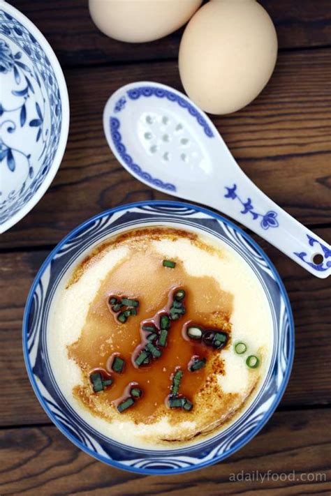 Chinese Steamed Egg Custard A Daily Food