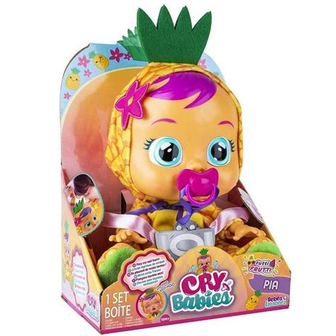 Imc Toys Cry Babies Tutti Frutti Płacząca Lalka Pia Ananas Imc Toys