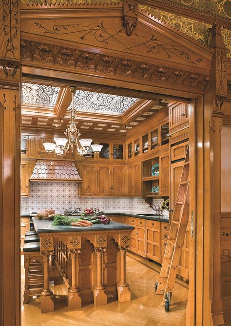 Aesthetic Era Anew By Nancy A Ruhling Incollect Victorian Kitchen