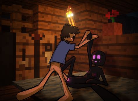 Post 1683814 Enderman Minecraft Steve Animated Qwertyas1