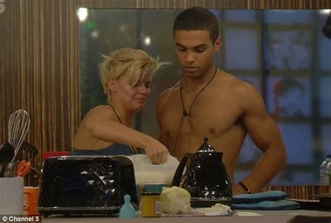 Celebrity Big Brother 2011 Kerry Katona And Lucien Laviscount Share A