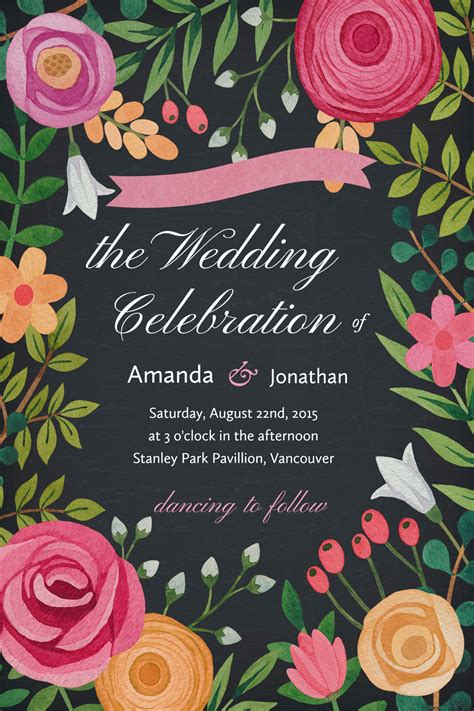 Give your wedding a personalized touch with beautifully designed save the date cards, wedding invitations, welcome to the wedding posters, thank you. 20 Free Wedding Invitation Template Cards - Printable And ...