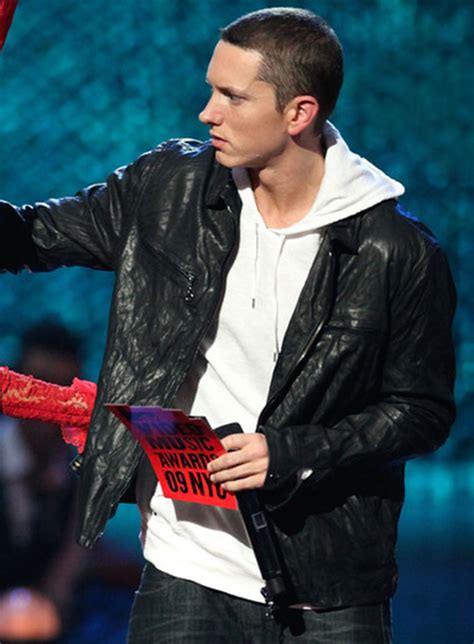 Eminem Mtv Video Music Awards Leather Jacket Leathercult