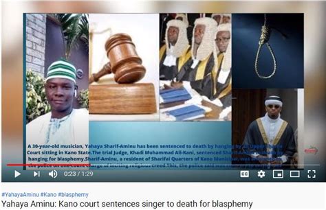 Yahaya Aminu Kano Court Sentences Singer To Death For Blasphemy Nairaland General Nigeria