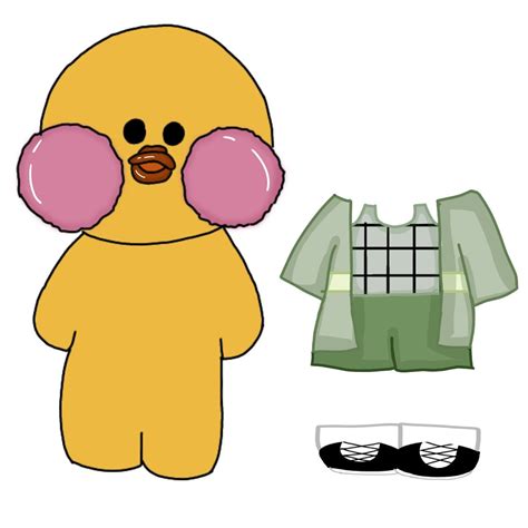 Paper Duck Outfit Idea Paper Animals Duck Cloth Cute Drawings For Kids