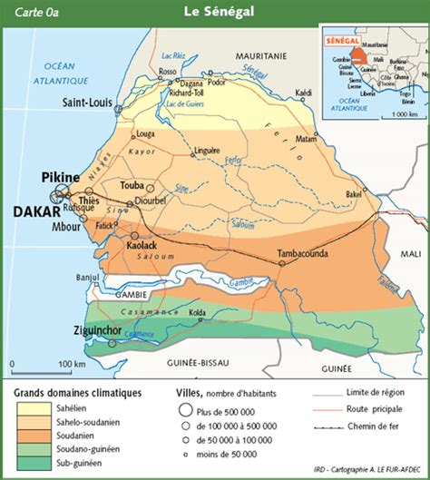 Geografie Senegal