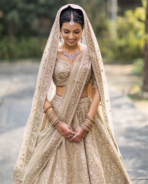 Beautiful East Indian Woman In Traditional Wedding Dress By Arthur