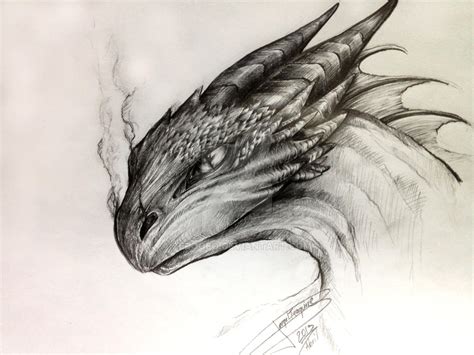 Dragon Drawing By Zerogeo On Deviantart