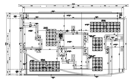 Factory Building Layout Plan And Elevation Cad Template Dwg Cad