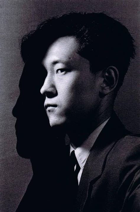 Ikko Narahara Self Portrait 1954 Japanese Photography White