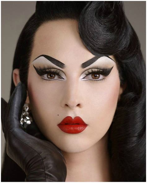 Drag Makeup Goth Makeup Makeup Art Beauty Makeup Eye Makeup Hair