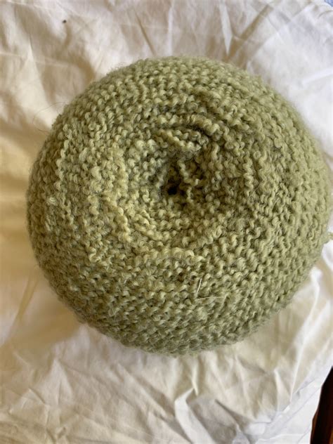 Large Cone Of Wool Yarn Etsy