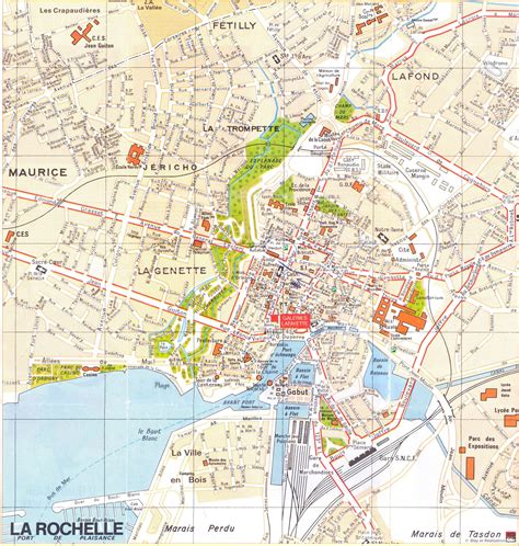 La Rochelle Map Images And Photos Finder