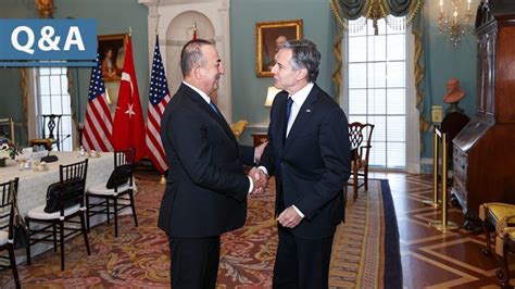 Q A Turkish Foreign Ministers Visit To Washington SETA