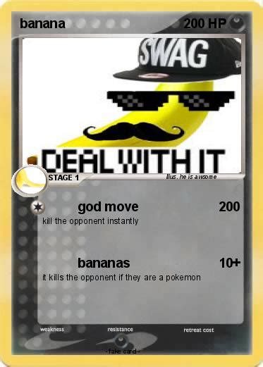 We did not find results for: Pokémon banana 1015 1015 - god move - My Pokemon Card