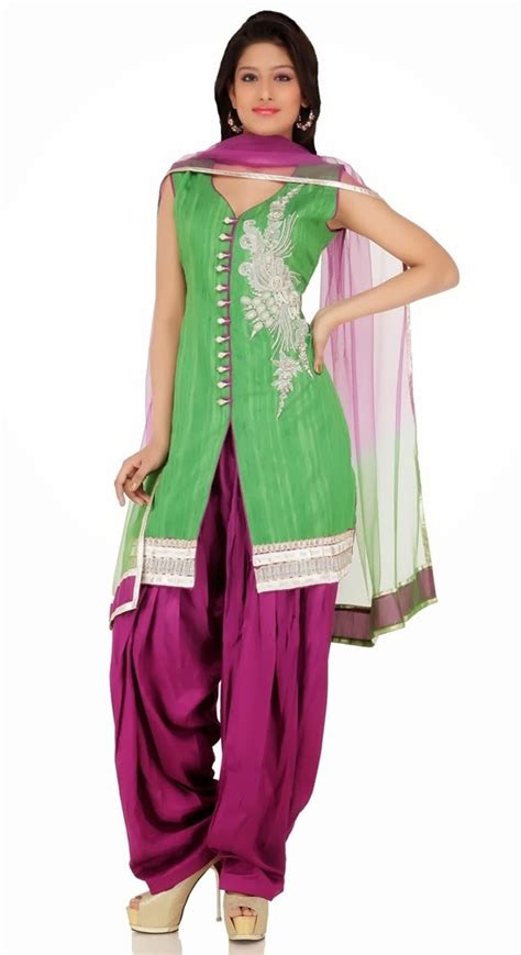 Chhabra555 Punjabi Suits Collection 14 Punjabi Pleated Salwar With