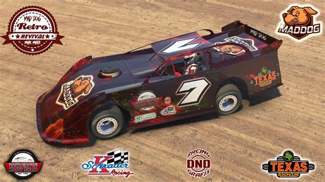 Retro Revival Mad Dog Mark Miner 7 Dirt Late Model By Ricky