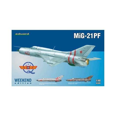 Eduard EDK84127 1/48 MiG-21PF Weekend