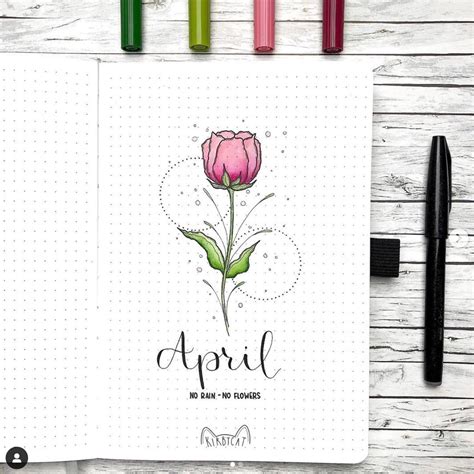 best april bullet journal ideas that you ll love the smart wander